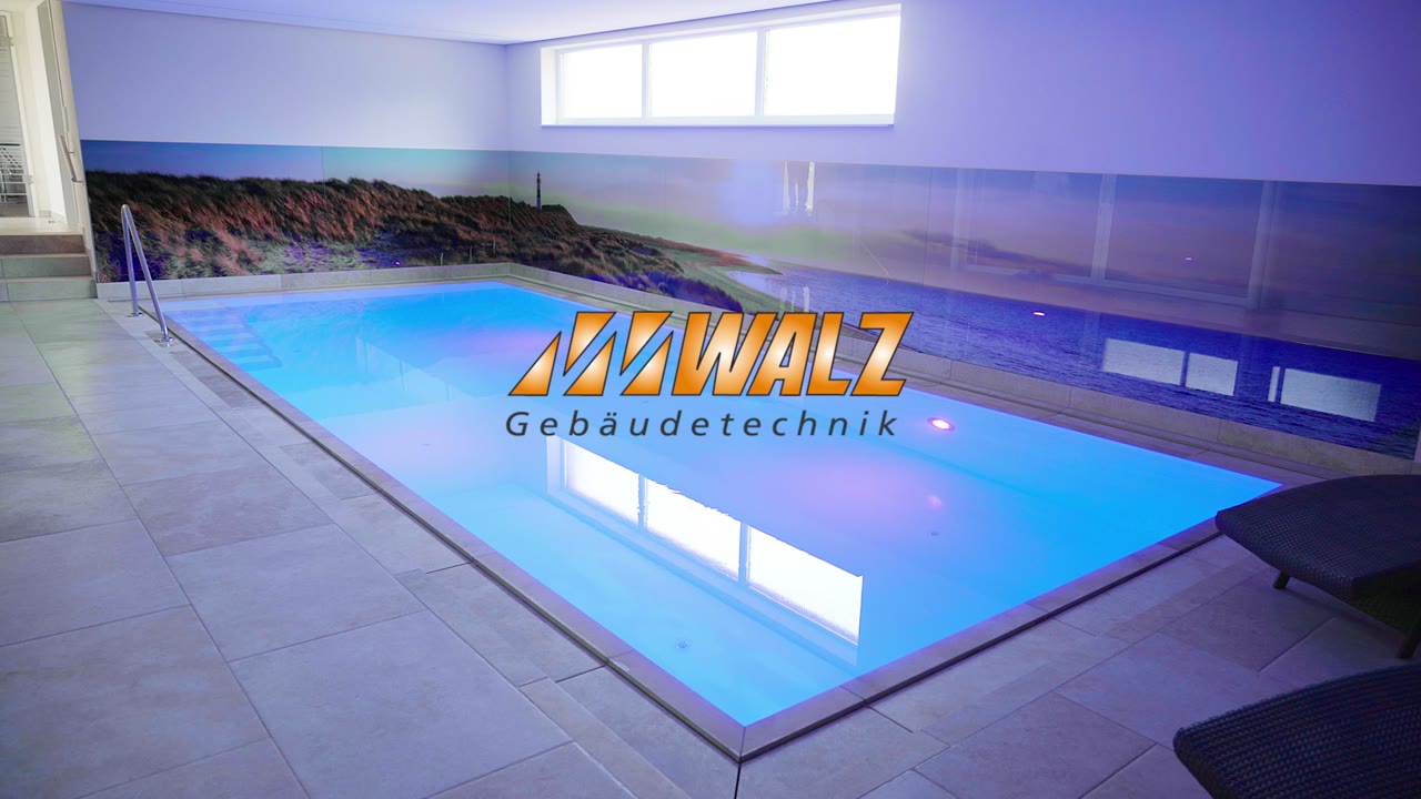 Walz Gebäudetechnik — Schwimmbad – Video 2